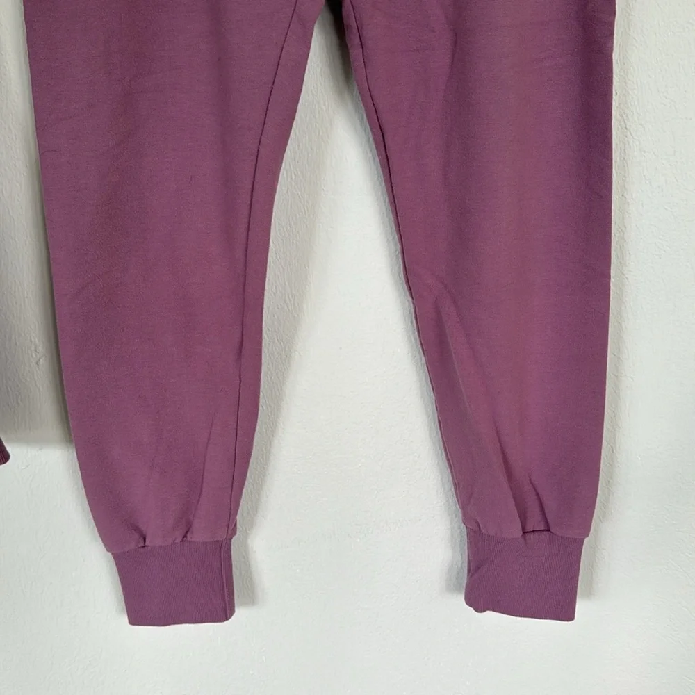 Wildfox moon phases purple matching sweatshirt jogger set size small